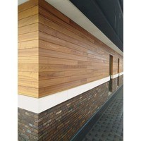 Фасад из термо древесины