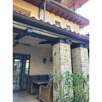 Подшивка потолка террасы. Лиственница. г. Краснодар