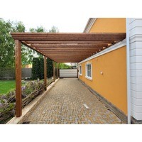 Пергола для глицинии из клееного соснового бруса. г. Курганинск