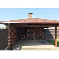 Беседка с мангальной зоной. г. Краснодар