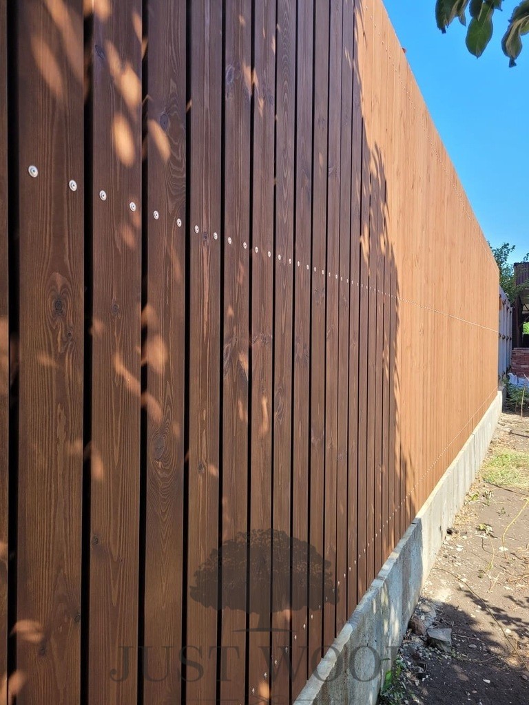 Забор - вертикальный штакет - Сосна импрегнированная, Краснодар