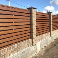 Фасадный забор - лиственница, сорт Экстра