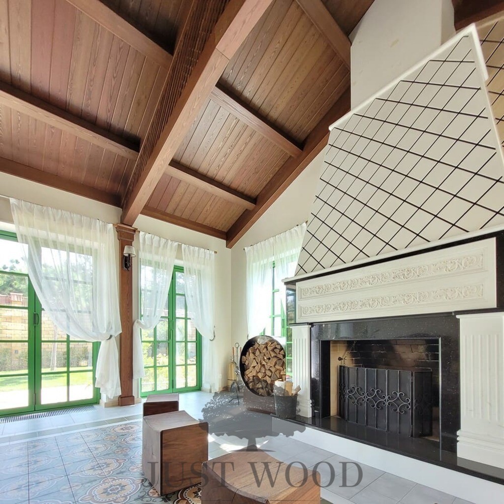 Каминный зал. Лиственница. г. Краснодар