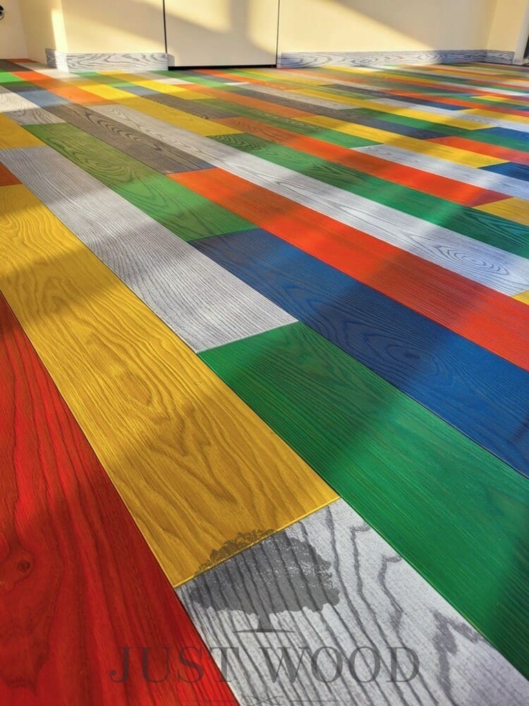 Полы из термо ясеня в гостевом домике. г. Темрюк