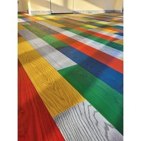 Полы из термо ясеня в гостевом домике. г. Темрюк