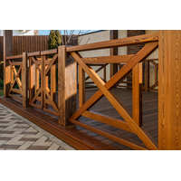 Ограждения беседки. Брус клееный сосновый, брус клееный лиственничный. г. Краснодар