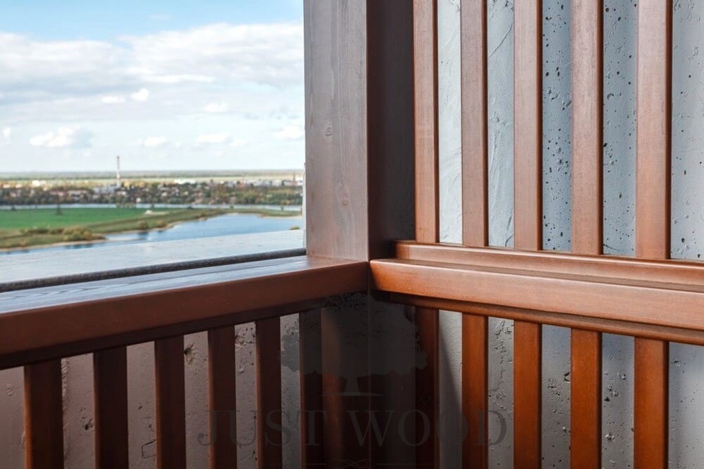 Ограждения беседки. Лиственница, сорт экстра. г. Краснодар