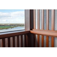 Ограждения беседки. Лиственница, сорт экстра. г. Краснодар