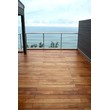 Палубный настил на эксплуатируемой кровле из термо клена. г. Сочи