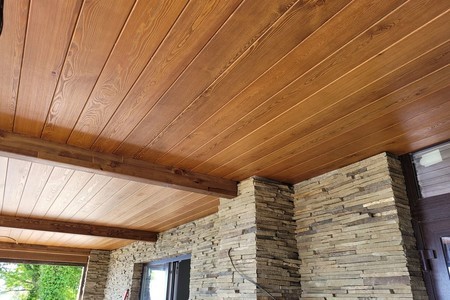 Подшивка потолков и свесов кровель